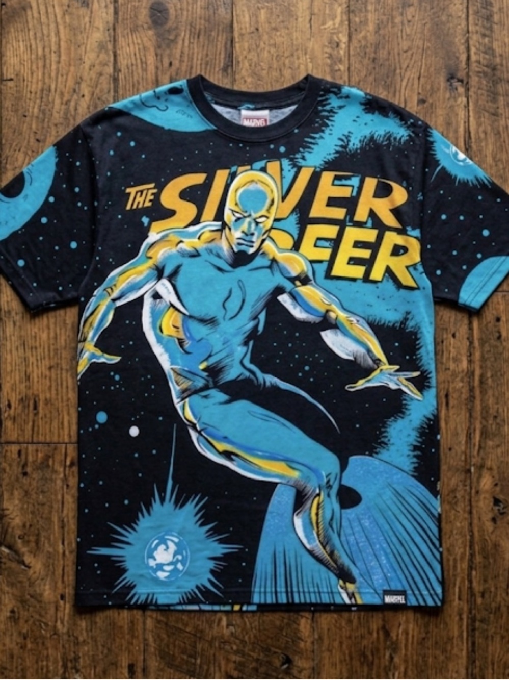 Silver Surfer vs Cable AOP Grail Graphic T-Shirt limited edition